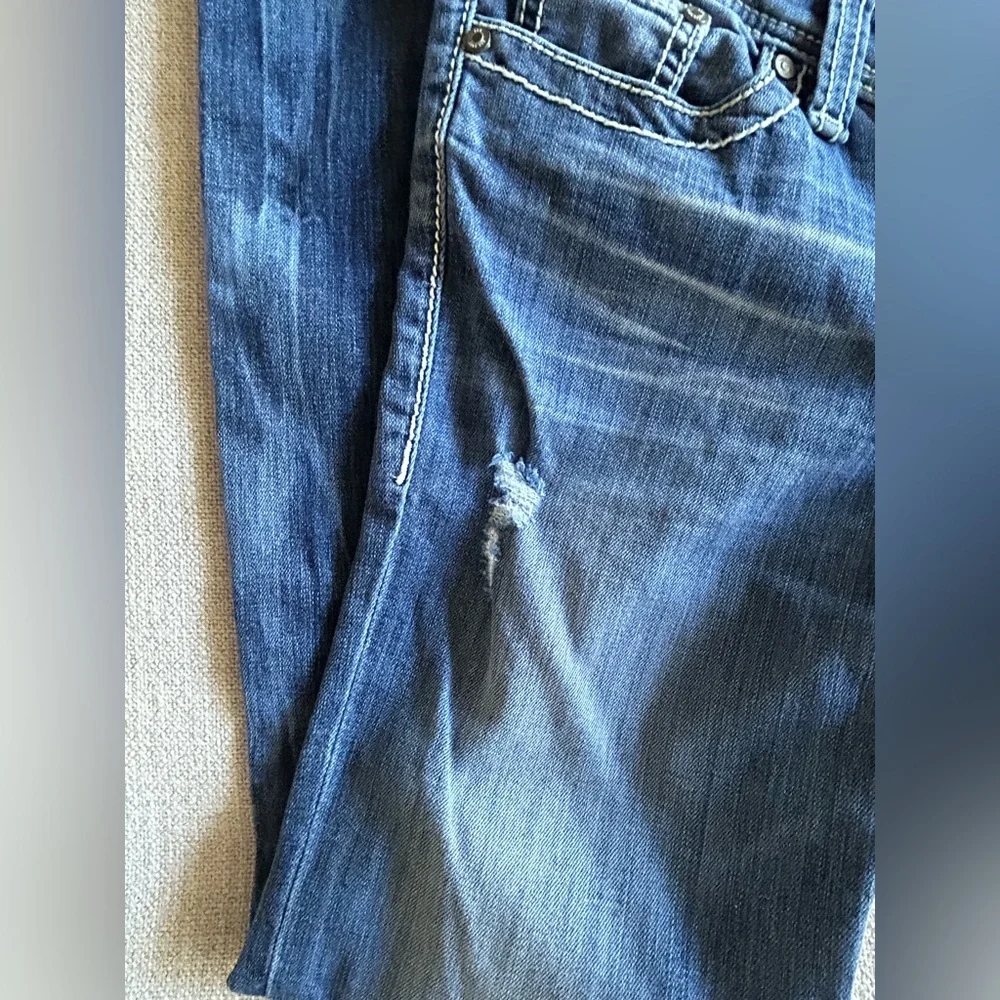 BKE Classic Denim Blue Stella Jeans. Size 28 X 31.5 - Picture 7 of 15